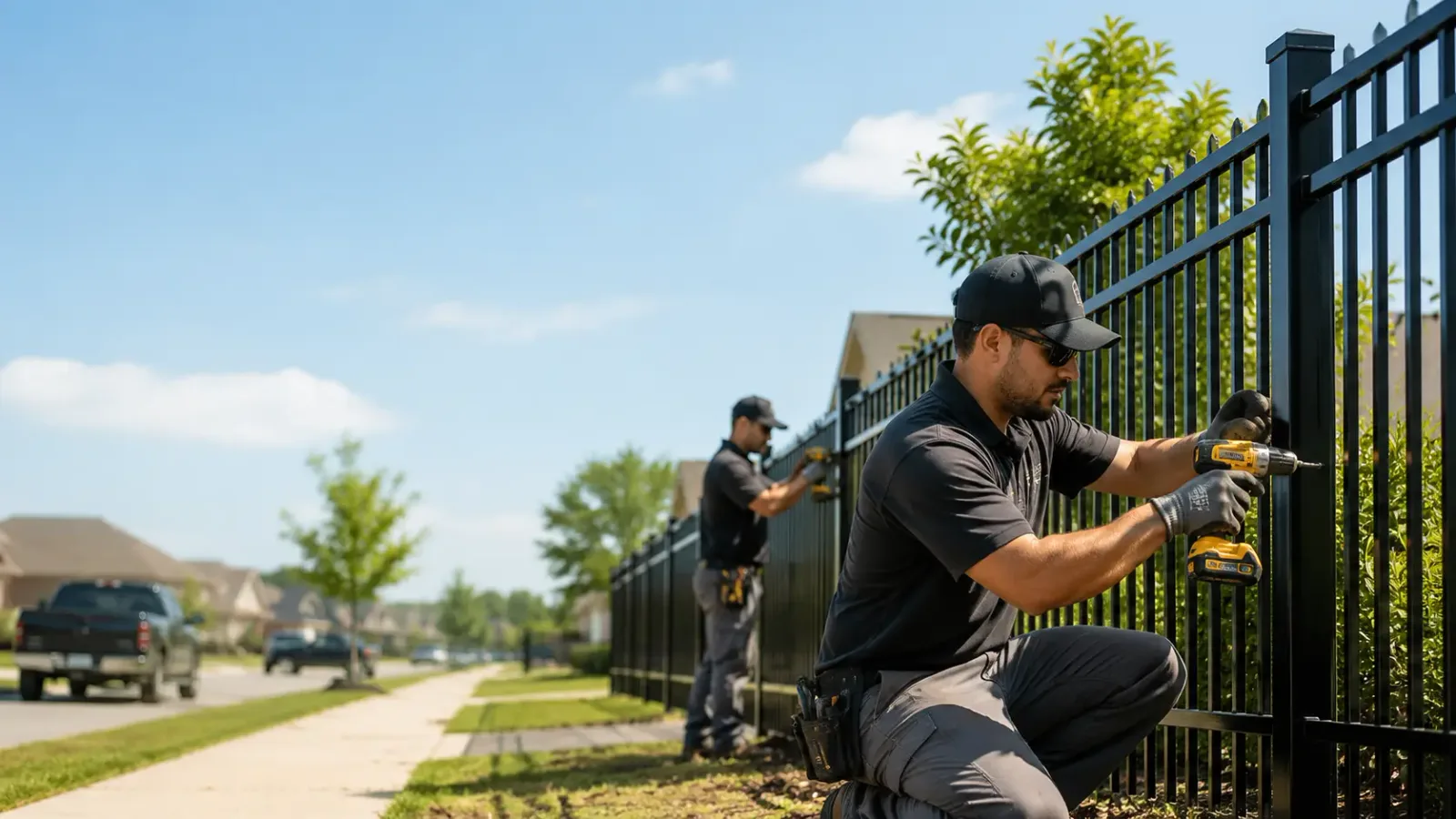 Metal Fence Installation in Kittery, ME